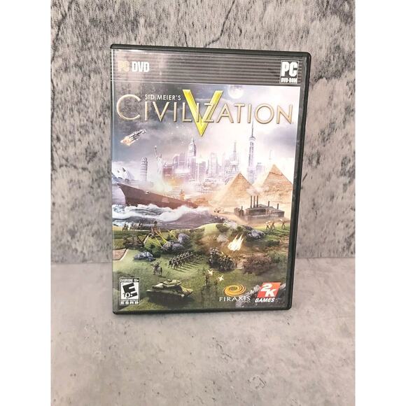 Civilization 5 - Sid Meier (PC, DVD, 2010) Complete With Manual And Poster - Picture 2 of 11